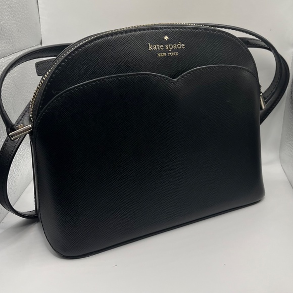 Kate Spade Payton Crossbody Purse –Black Leather - Picture 2 of 4